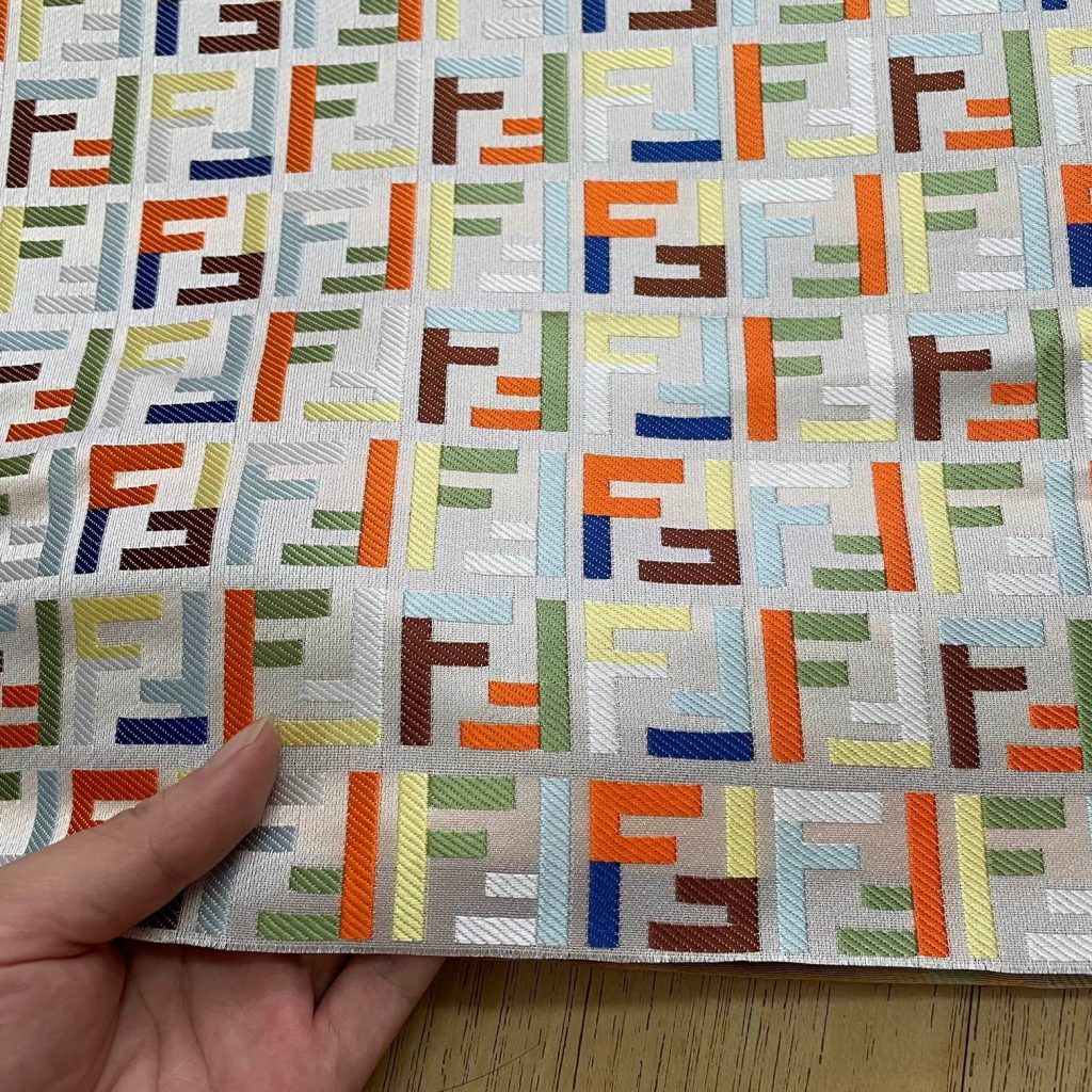 F11 Jacquard Fabric Multicolour editorial product context 2