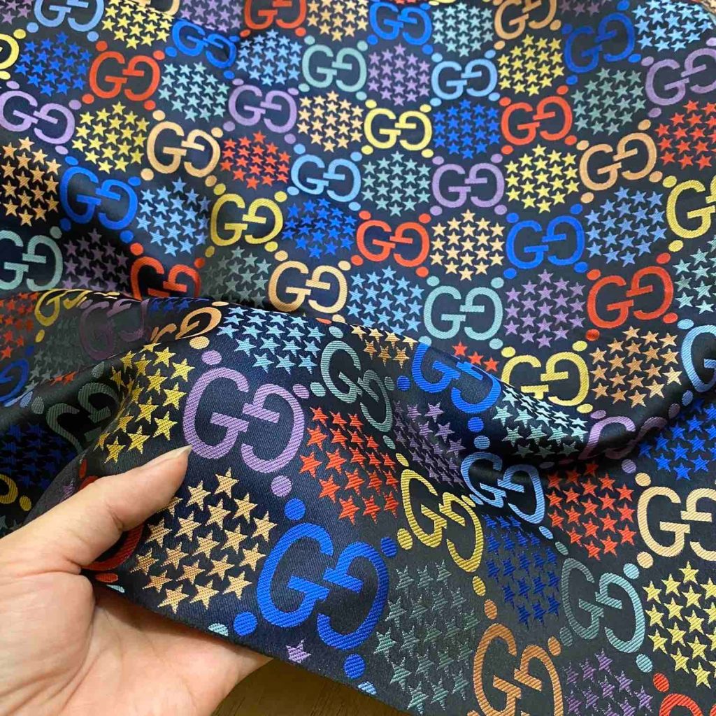 G11 Jacquard Fabric Multicolour Stars editorial product context 2