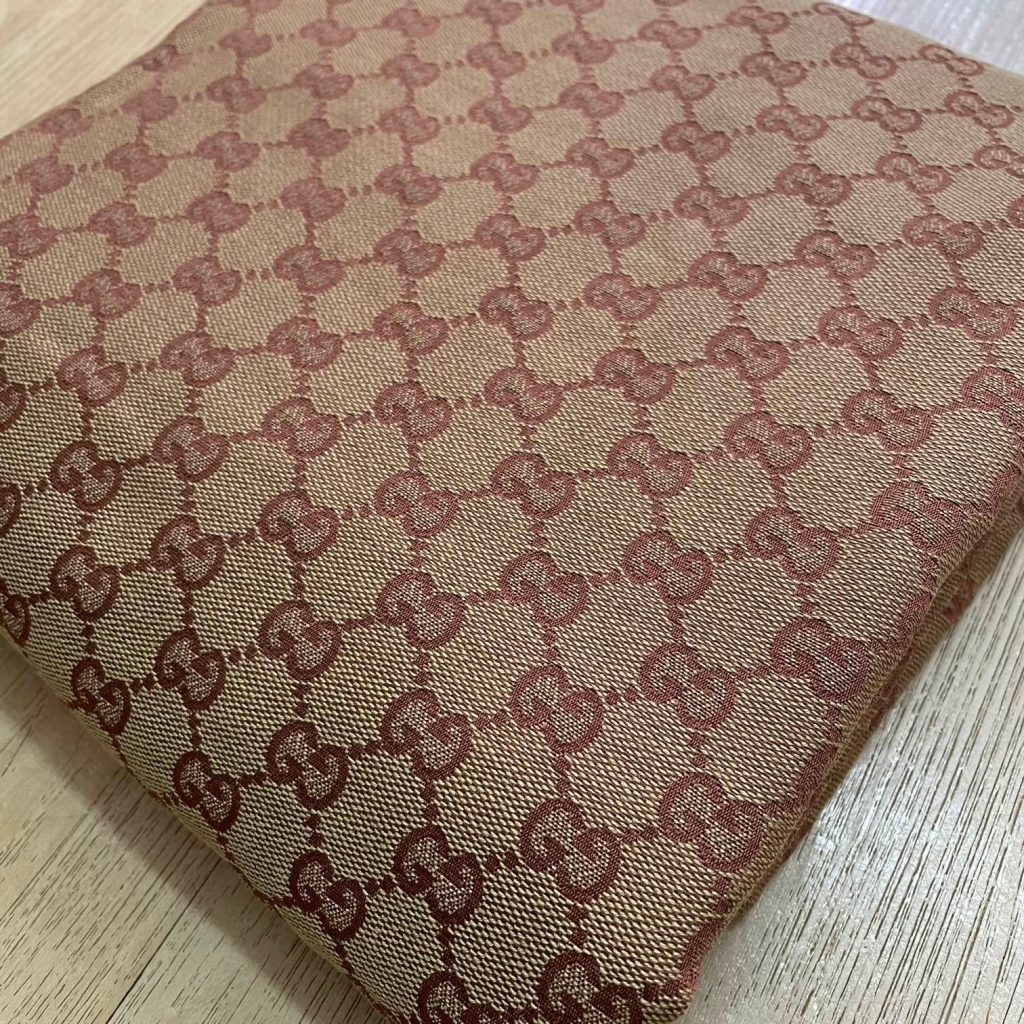 G16 Jacquard Fabric Reddish Tan editorial product context 1