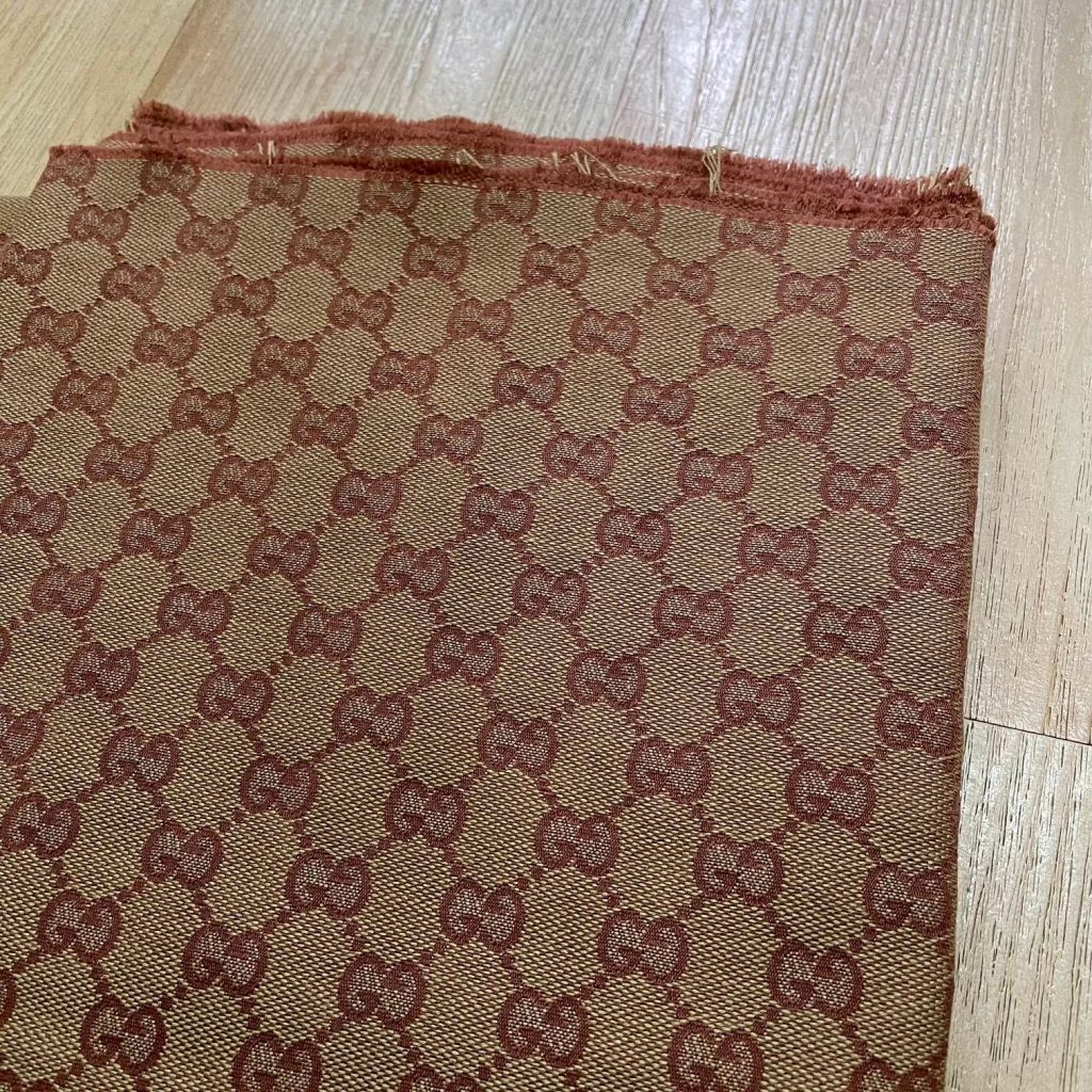G16 Jacquard Fabric Reddish Tan editorial product context 3