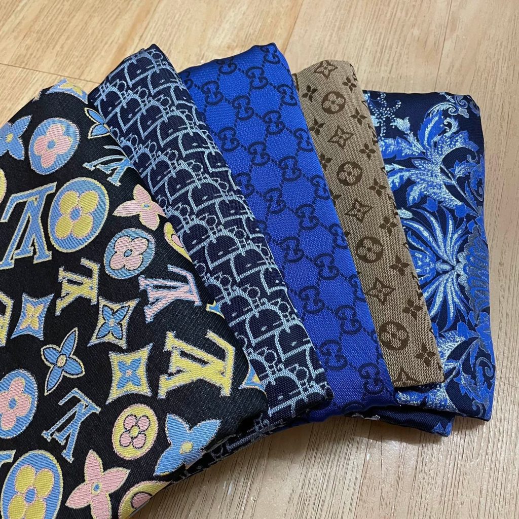 (Clearance Sale) 5 Yards Fabric Bundle Blue editorial product context 2