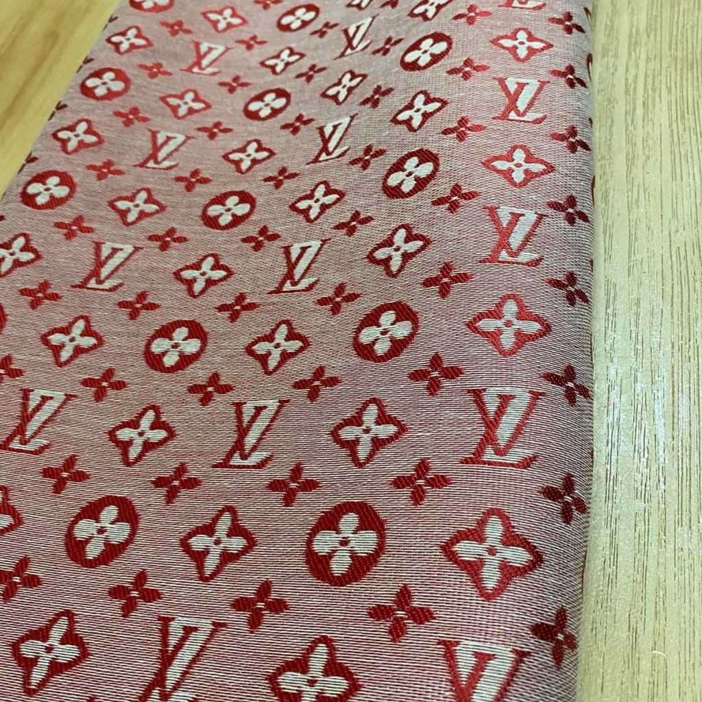 L01 Monogram Woven Jacquard Fabric editorial product context 3