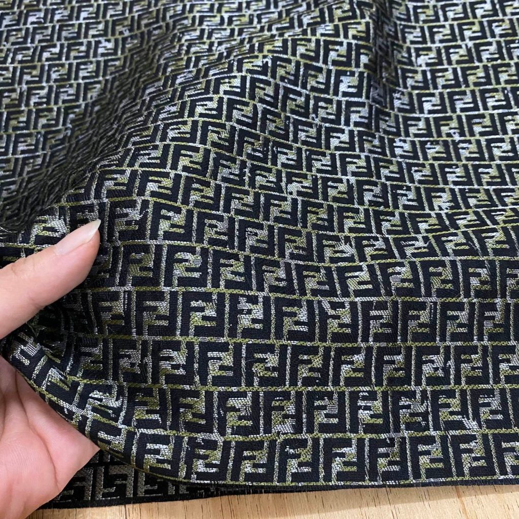 F08 Jacquard Fabric Camouflage Mini Monogram editorial product context 2