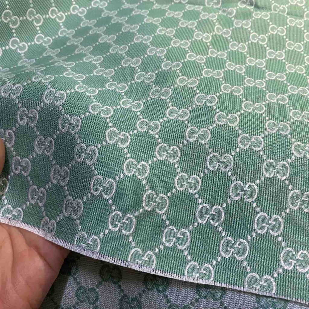 G12 Jacquard Fabric Turquoise editorial product context 2