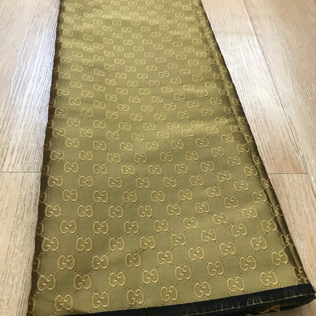 G33 Jacquard Fabric Black Brown editorial product context 3
