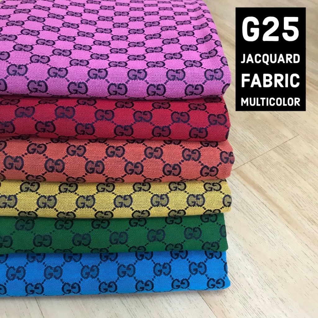 G25 Multicolour Jacquard Fabric editorial product context 1