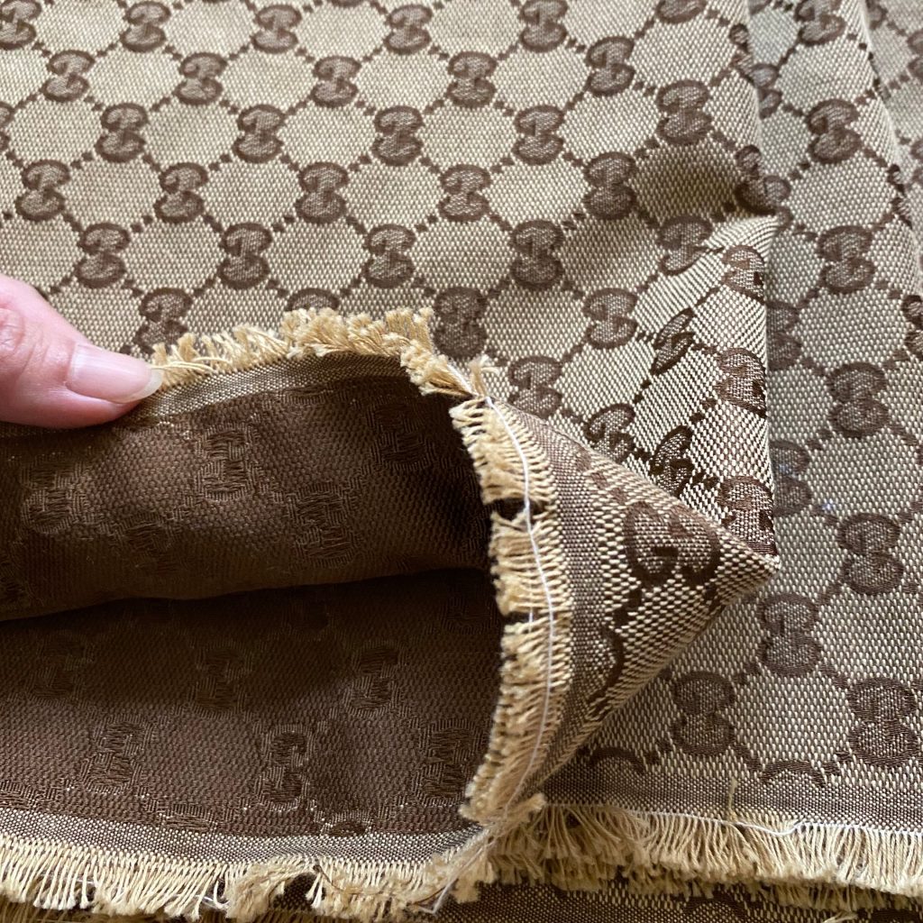G08 Jacquard Fabric Classic Tan editorial product context 2