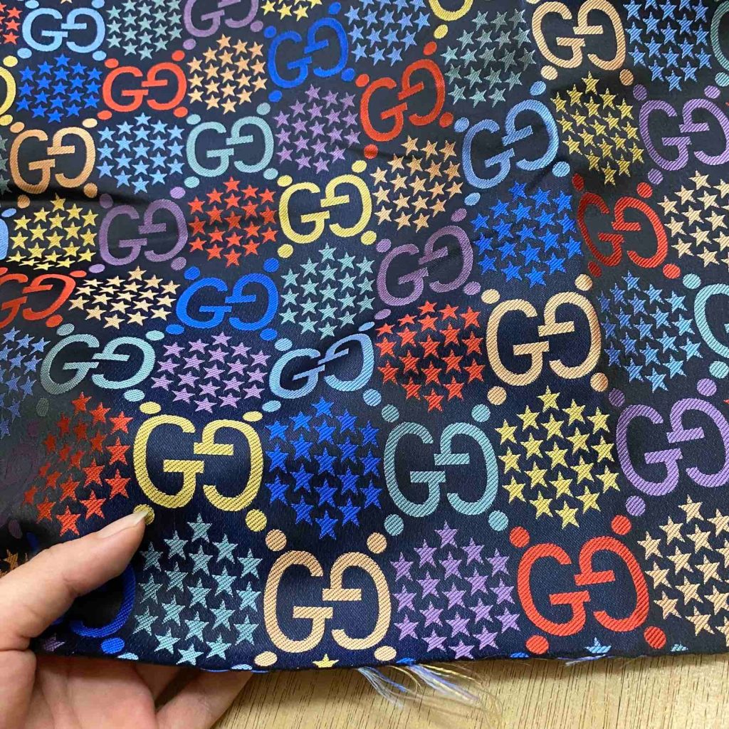 G11 Jacquard Fabric Multicolour Stars editorial product context 1