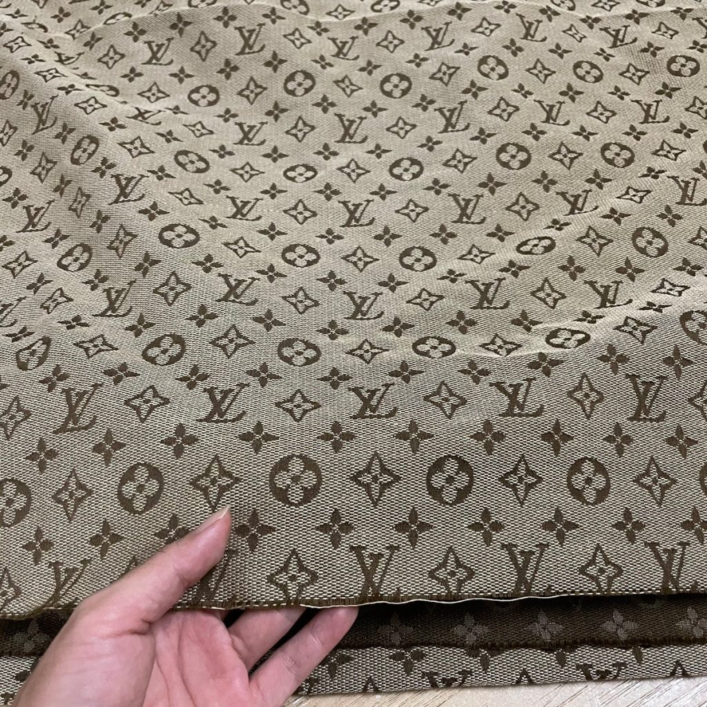L22 Jacquard fabric Classic Tan editorial product context 2