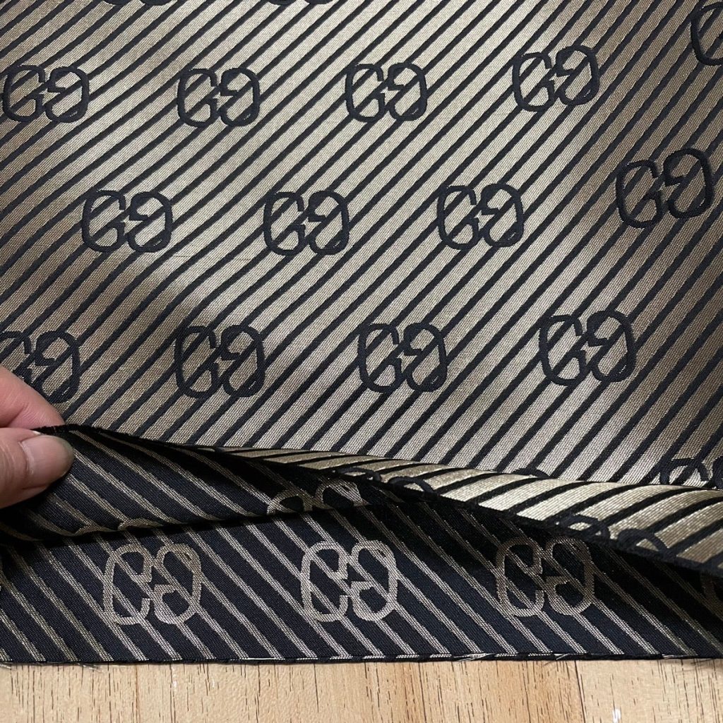 G22 Jacquard Fabric Metallic Bronze editorial product context 3