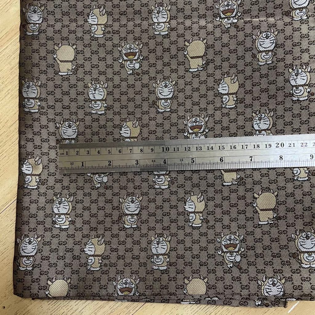 G24 Doraemon Jacquard Fabric Mini Monogram Khaki editorial product context 2
